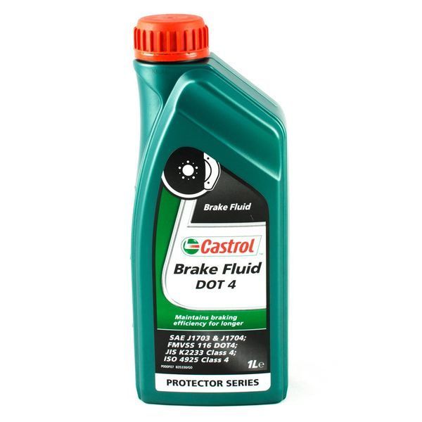 Рідина гальмівна Castrol DOT-4 1L, EBCBFDT412X1L PM-4 фото