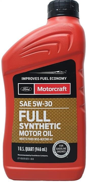 Масло моторное Ford motorcraft full synthetic 5w30 1l, XO5W30Q1FS PM-256 фото