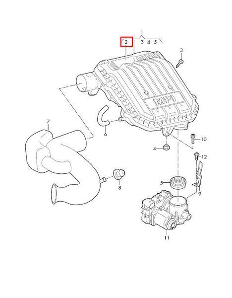 Фильтр воздушный VW Polo V / Seat Ibiza V 1.0, 04C129620E PM-1358 фото