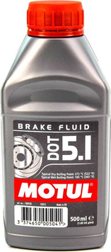Рідина гальмівна Motul dot5,1 brake fluid 0,5l, 807010 PM-9 фото