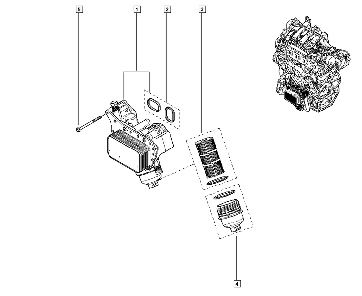 Фильтр масляный Renault Trafic/Master/Movano 2,3 DCI 10-, 152093920R PM-1509 фото