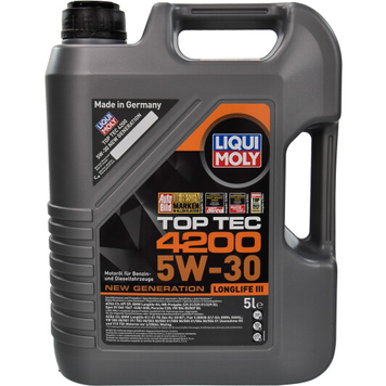 Масло моторное Liqui Moly Top Tec 4200 5W30 5L, 7661 PM-310 фото