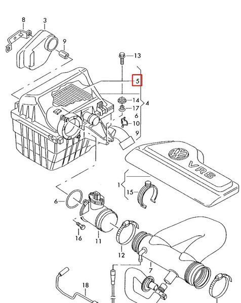 Фильтр воздушный VW T4, 074129620A PM-1362 фото