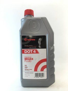Рідина гальмівна brembo dot4 1l, L04010 PM-13 фото