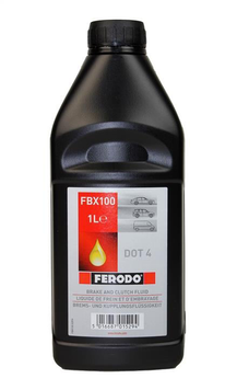 Рідина гальмівна ferodo fluid 230 dot 4 1l, FBX100 PM-18 фото