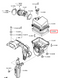 Фильтр воздушный Mazda 2 / 3 / CX-3 1.5, P501133A0 PM-1220 фото 2