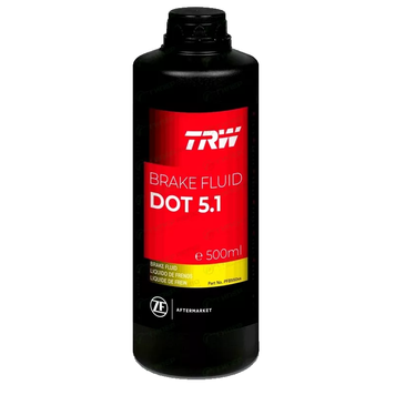 Рідина гальмівна trw dot 5,1 0,5l, PFB550 PM-27 фото