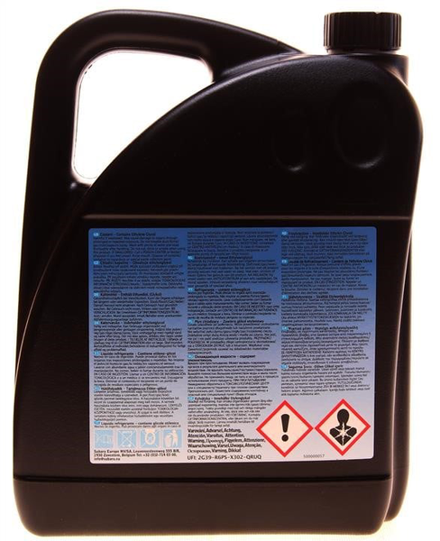 Охлаждающая жидкость subaru super coolant pre-mixed 5l, K067EYA000 PM-32 фото