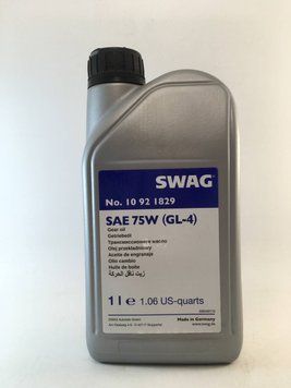 Олія трансмісії swag 75w gl4 1l, 10921829 PM-941 фото
