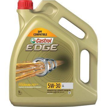 Мастило моторне Castrol Edge LL Titanium FST 5W30 5L (скринька 4шт), EDGE5W30LL5LX4KARTON PM-142 фото